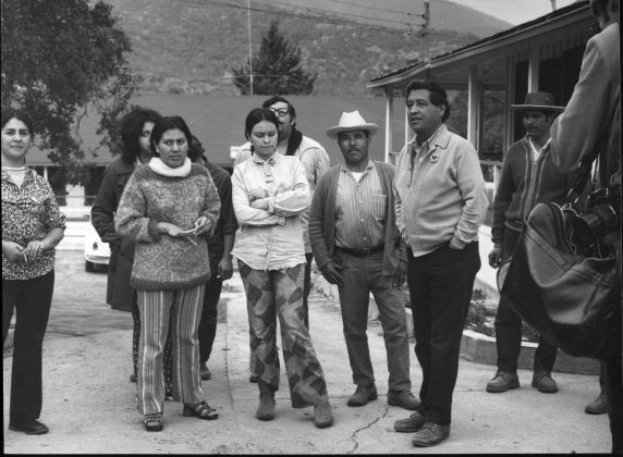 (3308) Cesar Chavez, farm workers, 1972